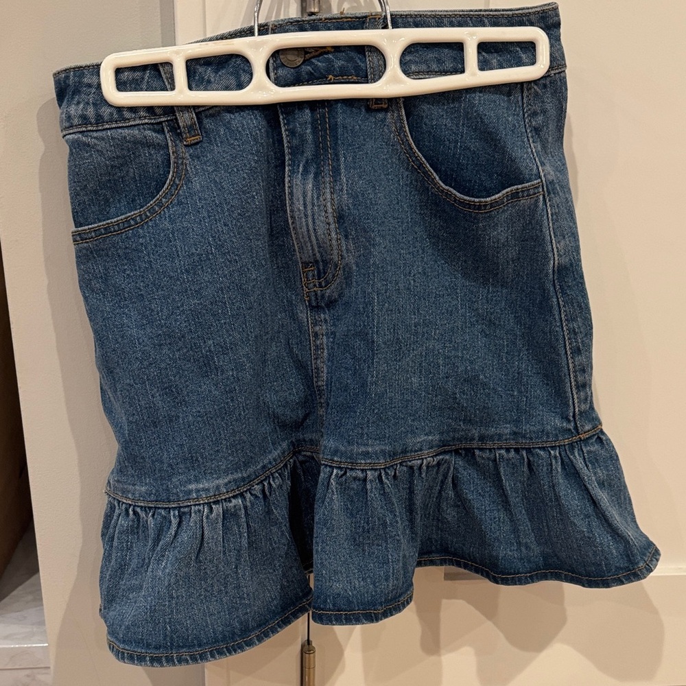 Blue Denim Skirt